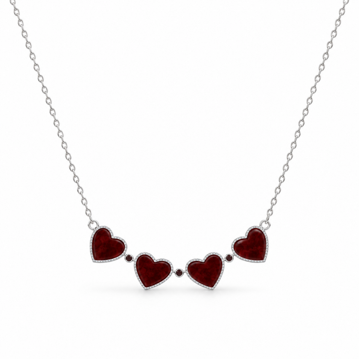 Clovia Red Kolye
