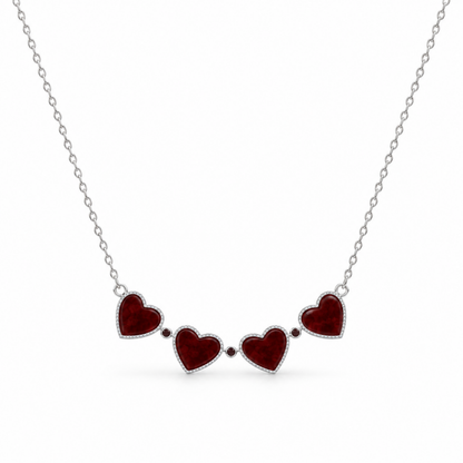 Clovia Red Kolye