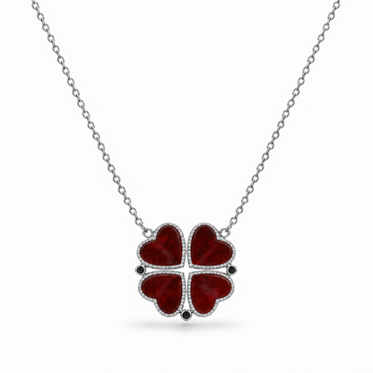 Clovia Red Kolye