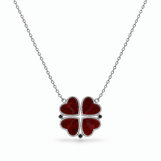 Clovia Red Kolye