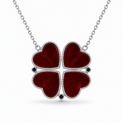 Clovia Red Kolye